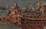 Francesco Guardi Details of he Departure of the Doge on Ascension Day oil on canvas